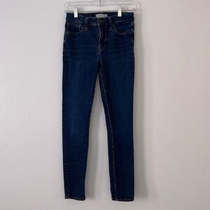 Madewell Women’s Blue 9” Midrise Skinny Jeans Size 26 Denim